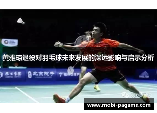黄雅琼退役对羽毛球未来发展的深远影响与启示分析