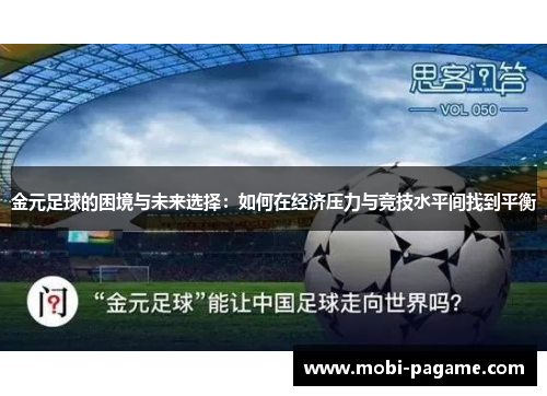 金元足球的困境与未来选择：如何在经济压力与竞技水平间找到平衡
